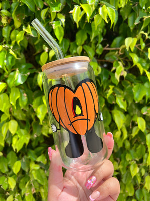 Un Halloween Sin Ti 16 oz glass can