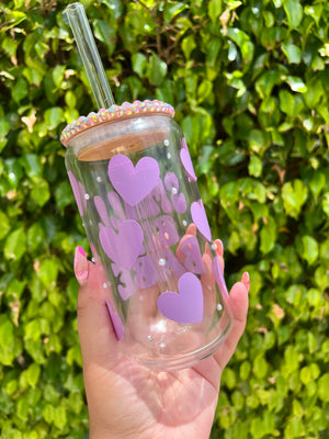 Small Biz Babe 16 oz glass can